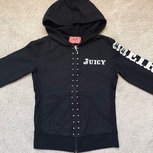 Juicy Couture Cozy Black Hoodie